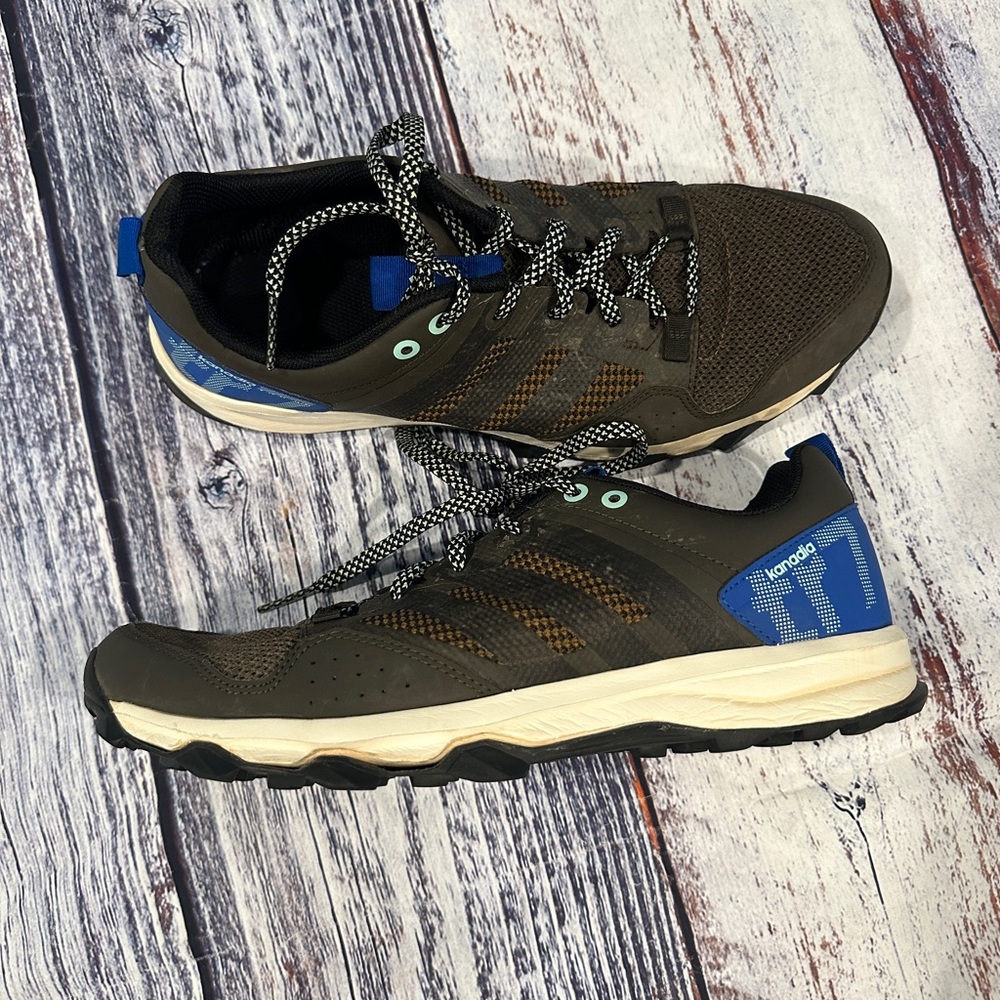 ADIDAS Men's Kanadia 7 Trail Running Shoes.  Size 9.5